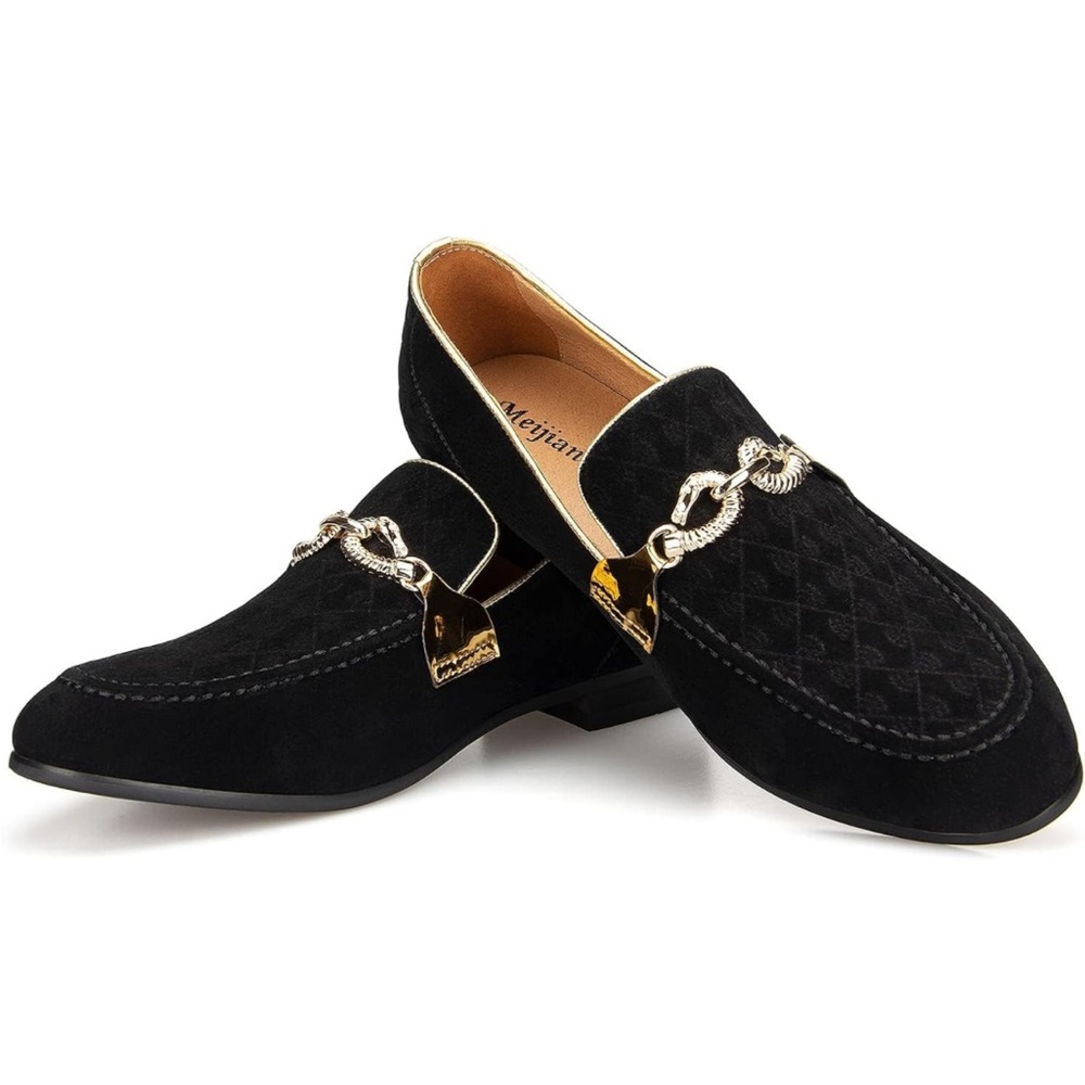 Meijiana Men's Fashion Classic Faux Leather Loafers